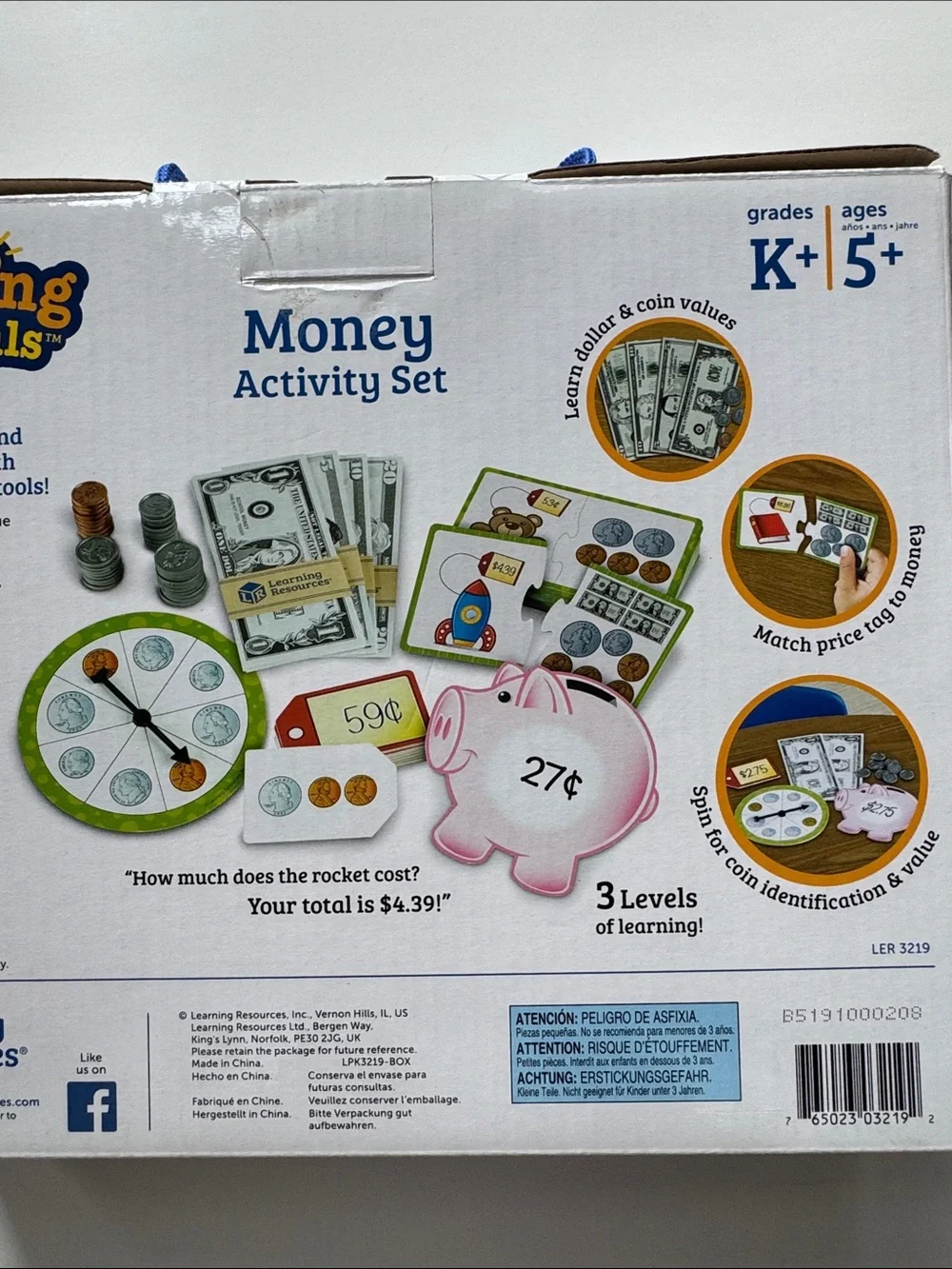 Eeboo and Learning Resources Math Activity Set - Picture 3 of 16